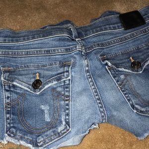 True religion shorts.